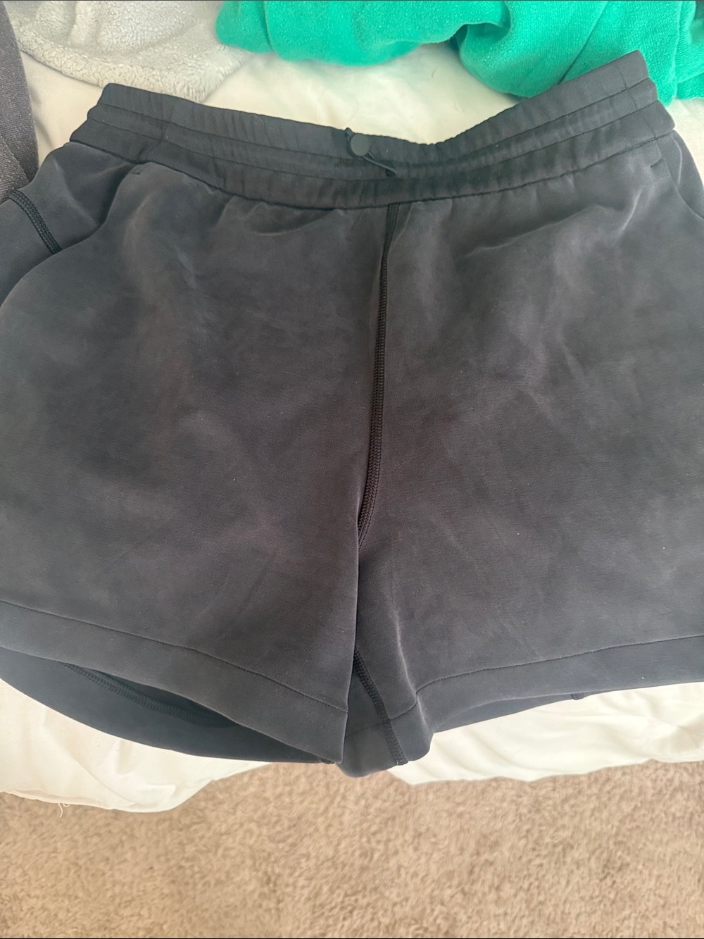 lululemon athletica Black Athletic Shorts - Streamlined Active Fit